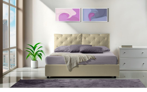 veradea materasso letto contenitore corona
